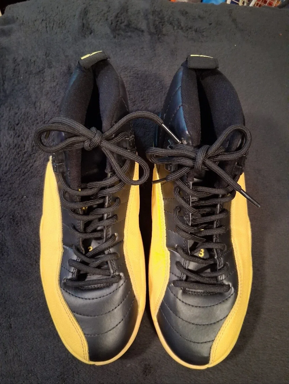 Air Jordan Men’s Athletic Shoes in Black & Yellow